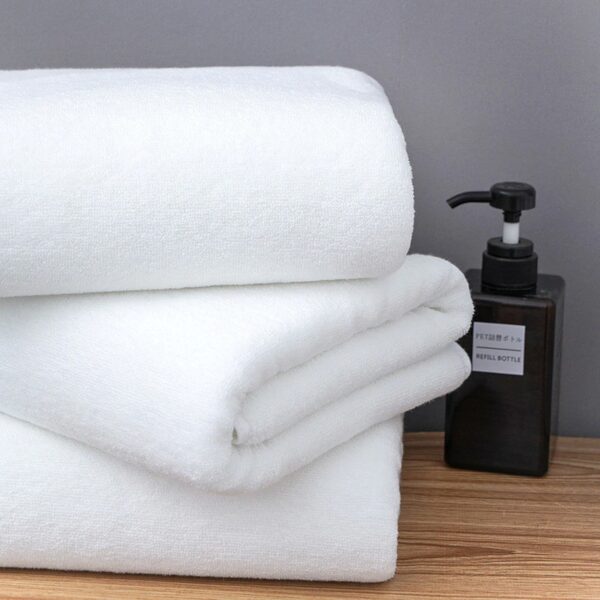 Πετσέτα Μπάνιου Ξενοδοχείου Delicate 650gsm 100% Cotton 80x150 Λευκό Beauty Home