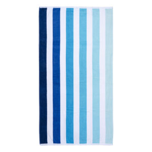 Πετσέτα θαλάσσης Art 2181 86x160 Μπλε ρίγα Beauty Home